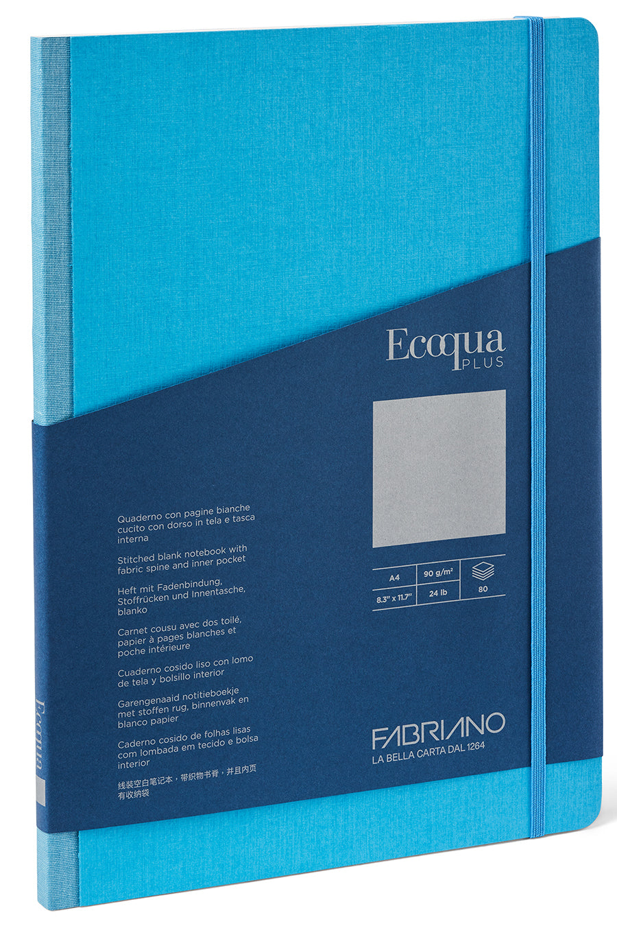 Fabriano Ecoqua Plus Fabric-Bound Notebooks 