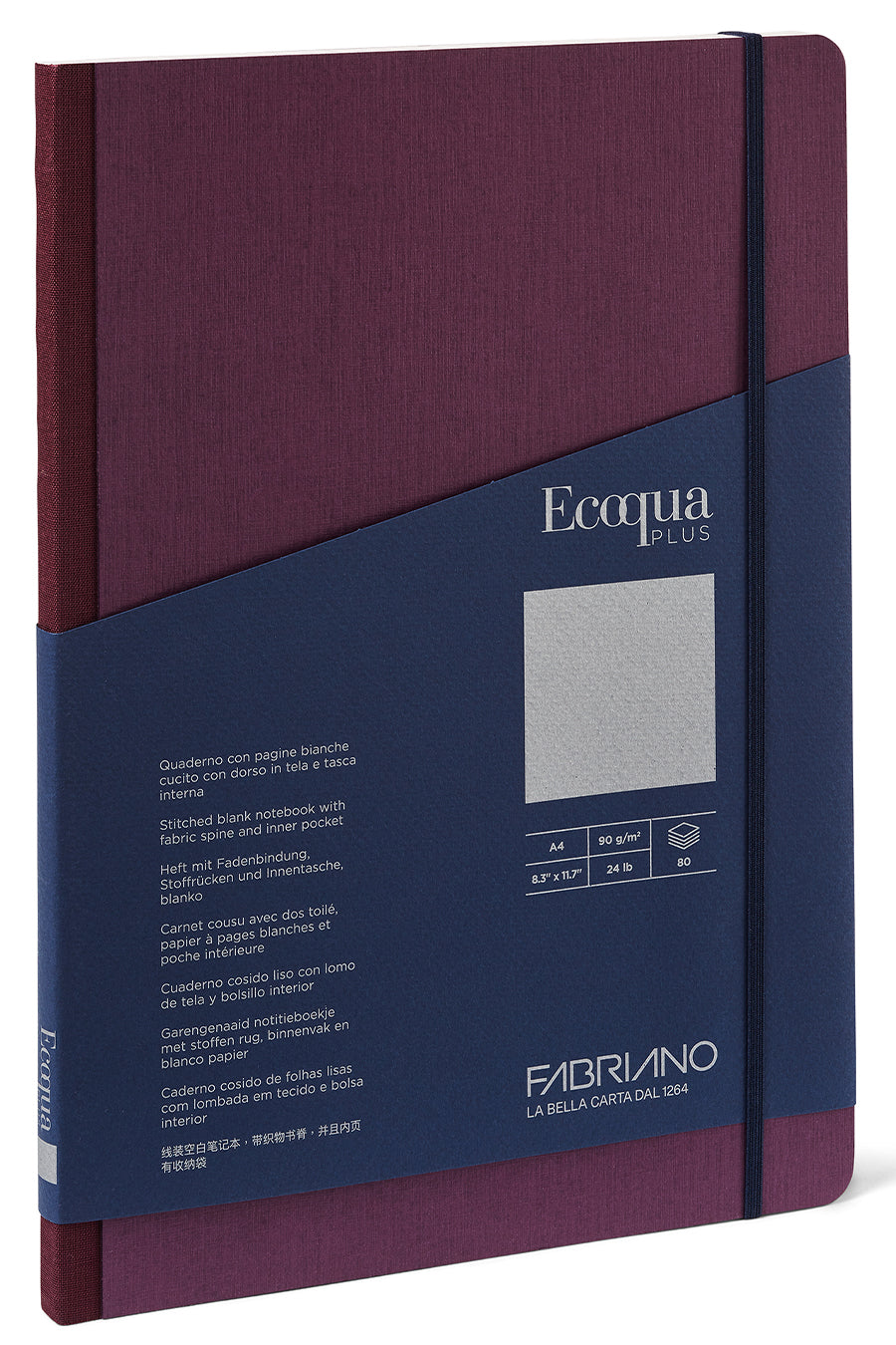Fabriano Ecoqua Plus Fabric-Bound Notebooks 