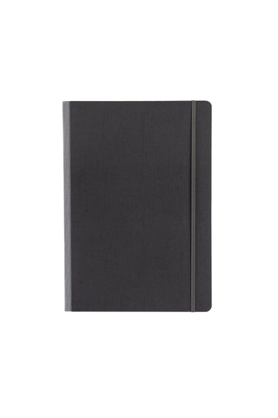 Fabriano Ecoqua Plus Sewn-Bound Notebook, 8.3" x 11.7", A4, 80 Sheets Lined