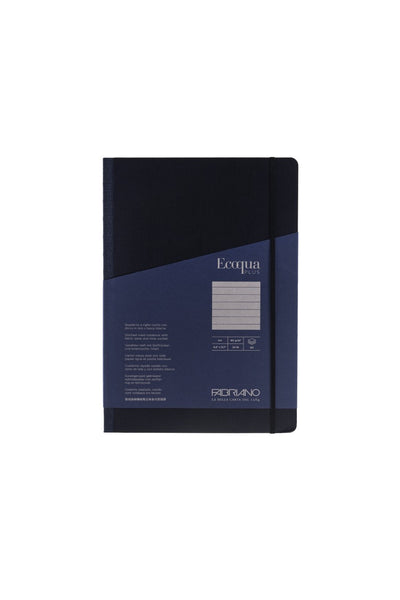 Fabriano Ecoqua Plus Sewn-Bound Notebook, 8.3" x 11.7", A4, 80 Sheets 