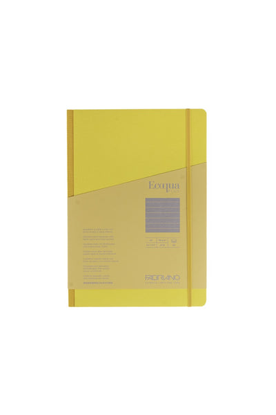 Fabriano Ecoqua Plus Sewn-Bound Notebook, 8.3" x 11.7", A4, 80 Sheets 