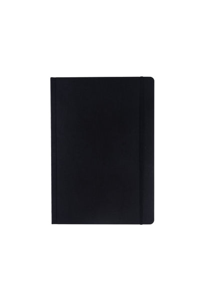 Fabriano Ecoqua Plus Sewn-Bound Notebook, 8.3" x 11.7", A4, 80 Sheets Dotted