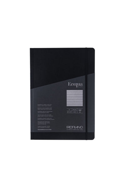 Fabriano Ecoqua Plus Sewn-Bound Notebook, 8.3" x 11.7", A4, 80 Sheets 