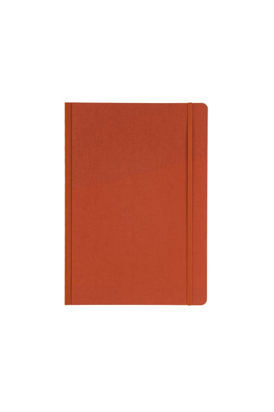 Fabriano Ecoqua Plus Sewn-Bound Notebook, 8.3" x 11.7", A4, 80 Sheets Lined