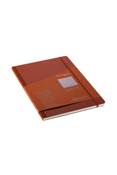 Fabriano Ecoqua Plus Sewn-Bound Notebook, 8.3" x 11.7", A4, 80 Sheets Dotted