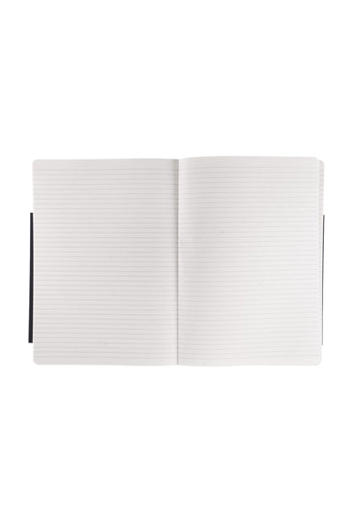 Fabriano Ecoqua Plus Sewn-Bound Notebook, 8.3" x 11.7", A4, 80 Sheets 