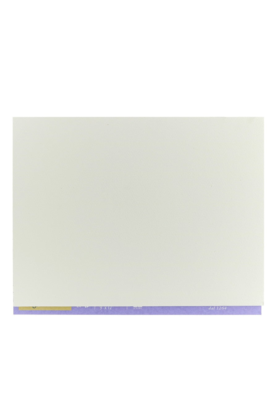 Fabriano Artistico Extra White Watercolor Block, 140 lb./300 gsm Cold Press, 5" x 7"