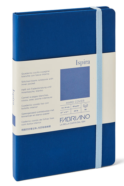Fabriano Ispira Hard-Cover Notebook, 3.5" x 5.5" 