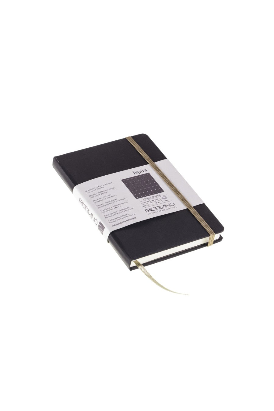 Fabriano Ispira Hard-Cover Notebook, 3.5" x 5.5" 