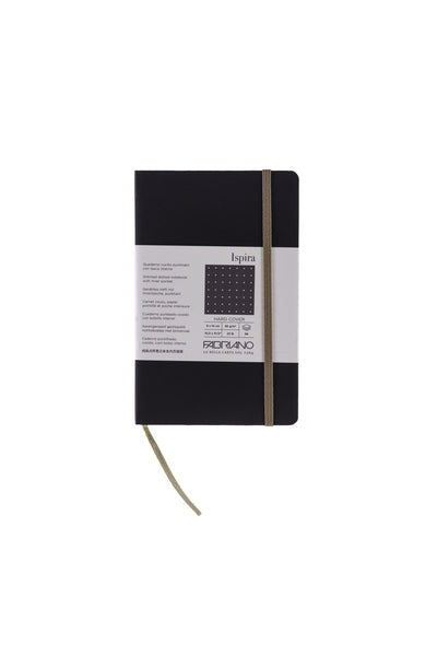 Fabriano Ispira Hard-Cover Notebook, 3.5" x 5.5" 