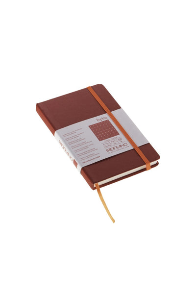 Fabriano Ispira Hard-Cover Notebook, 3.5" x 5.5" Lined