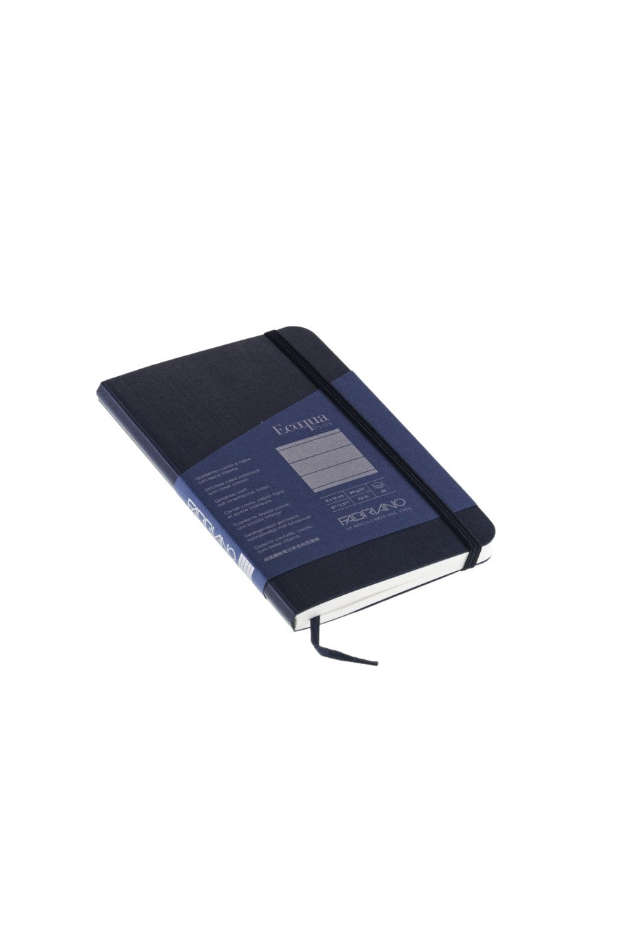 Fabriano Ecoqua Plus Stitch-Bound Notebook, 3.5" x 5.5" 