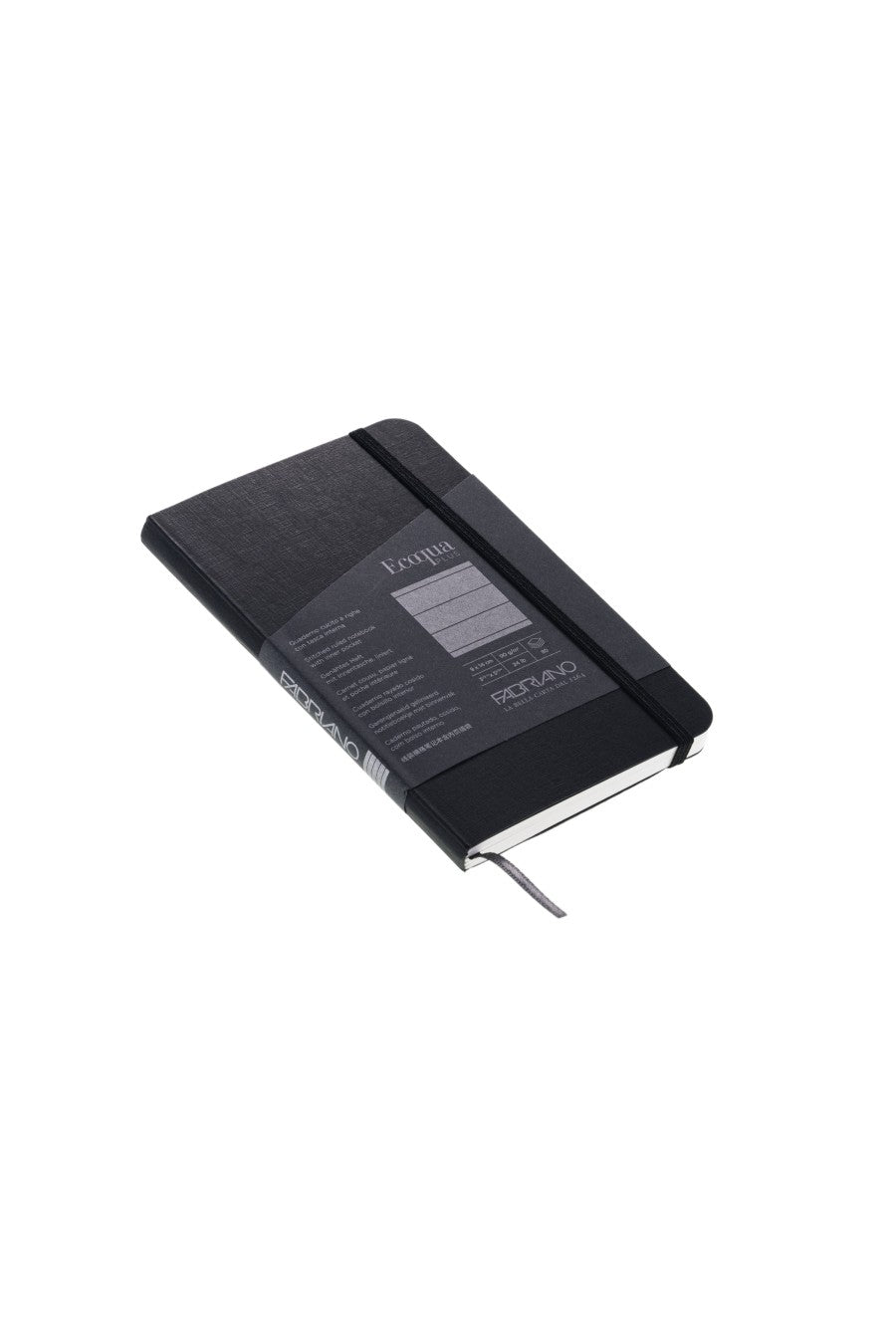 Fabriano Ecoqua Plus Stitch-Bound Notebook, 3.5" x 5.5" Graph