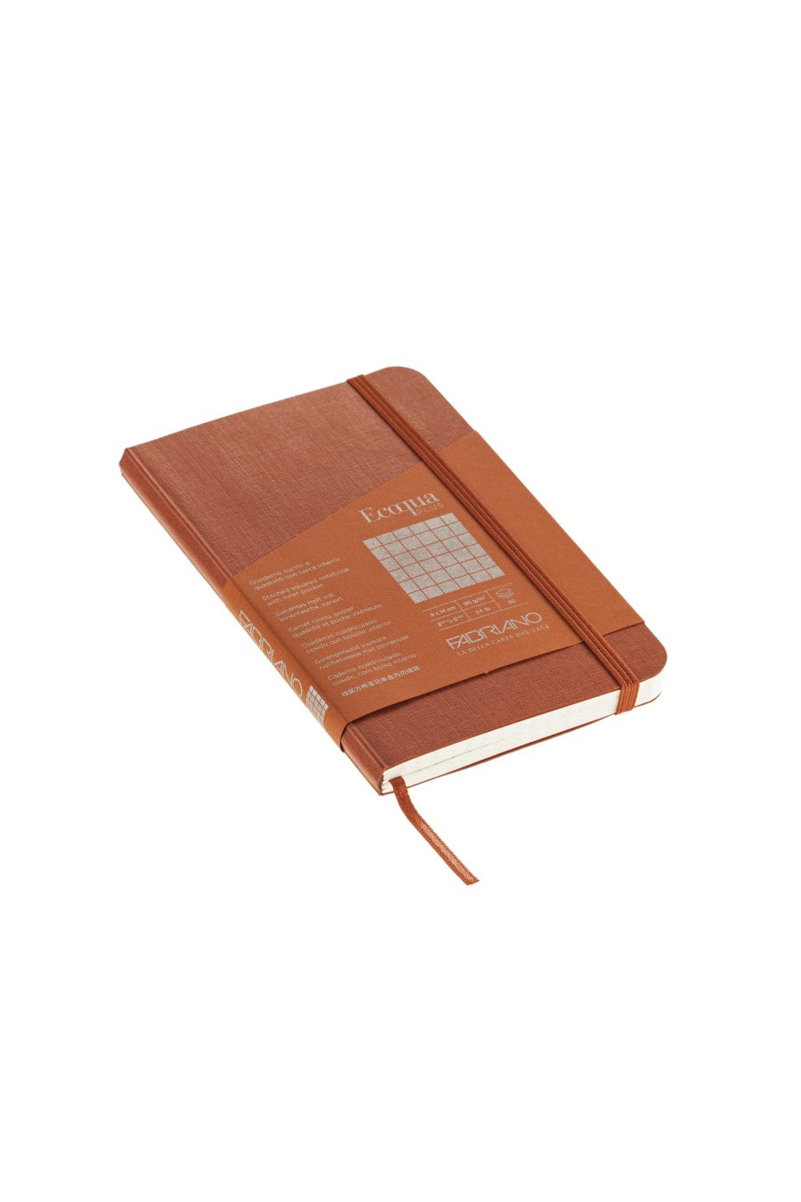 Fabriano Ecoqua Plus Stitch-Bound Notebook, 3.5" x 5.5" 