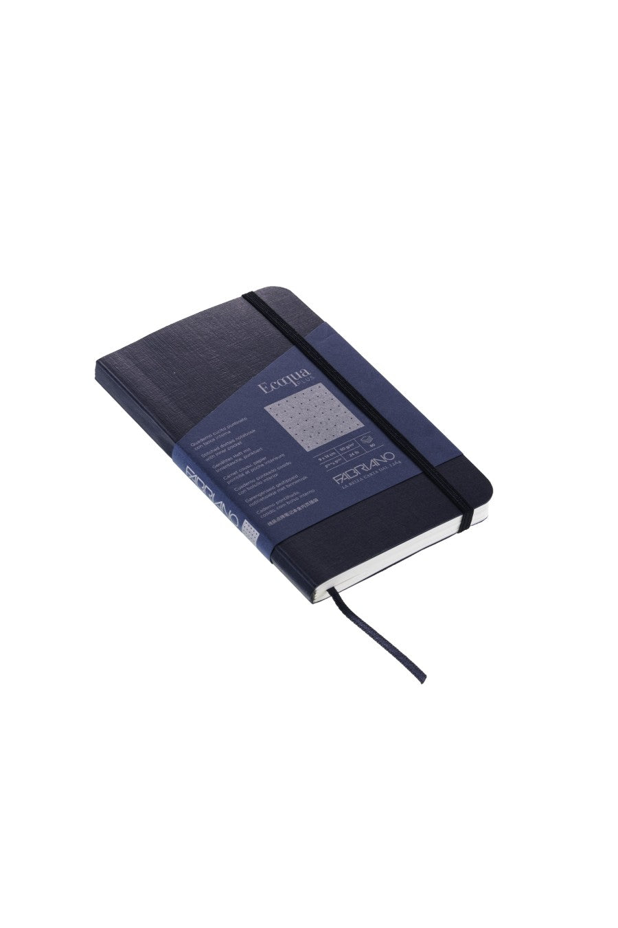 Fabriano Ecoqua Plus Stitch-Bound Notebook, 3.5" x 5.5" 