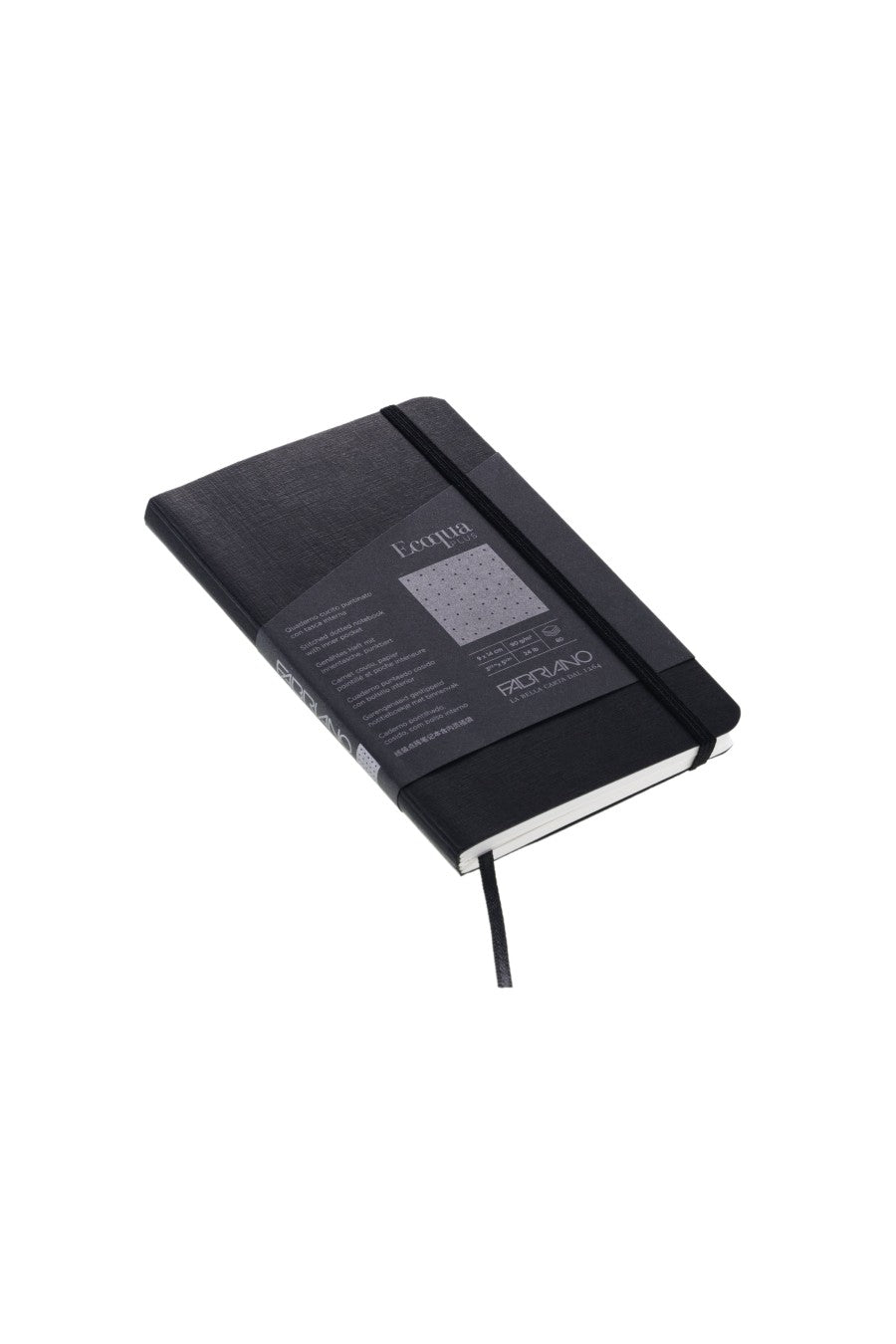 Fabriano Ecoqua Plus Stitch-Bound Notebook, 3.5" x 5.5" 