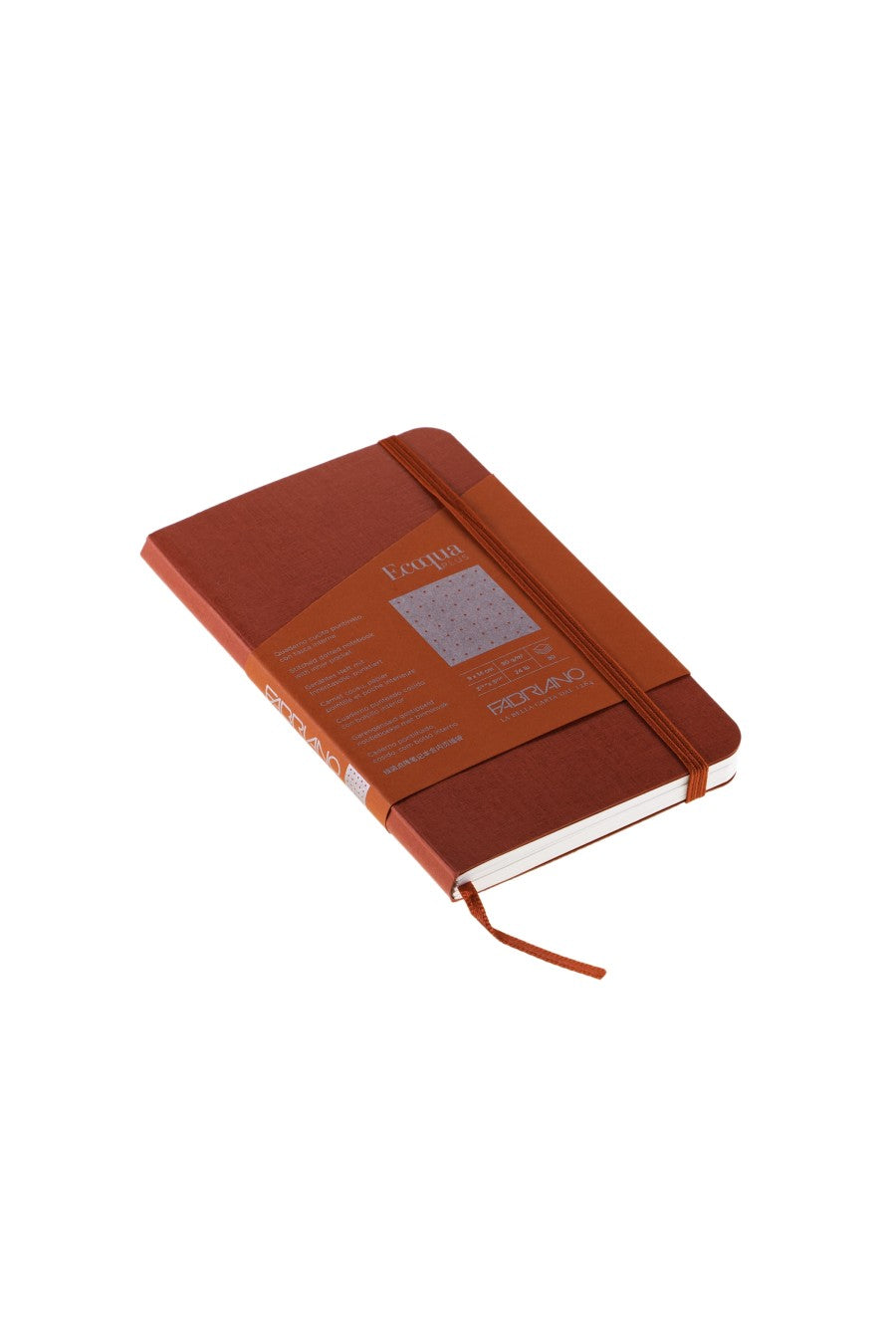 Fabriano Ecoqua Plus Stitch-Bound Notebook, 3.5" x 5.5" 