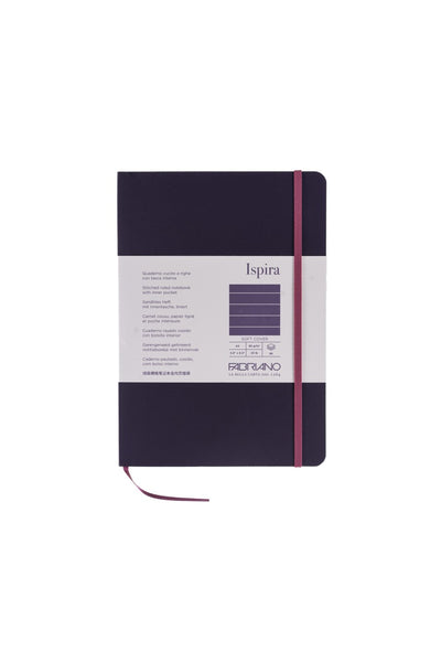 Fabriano Ispira Soft-Cover Notebook, 5.8" x 8.3", A5 Dotted