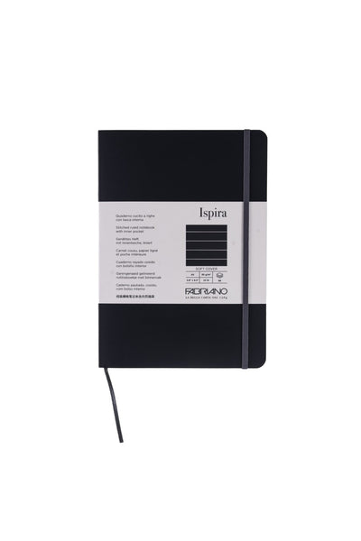 Fabriano Ispira Soft-Cover Notebook, 5.8" x 8.3", A5 