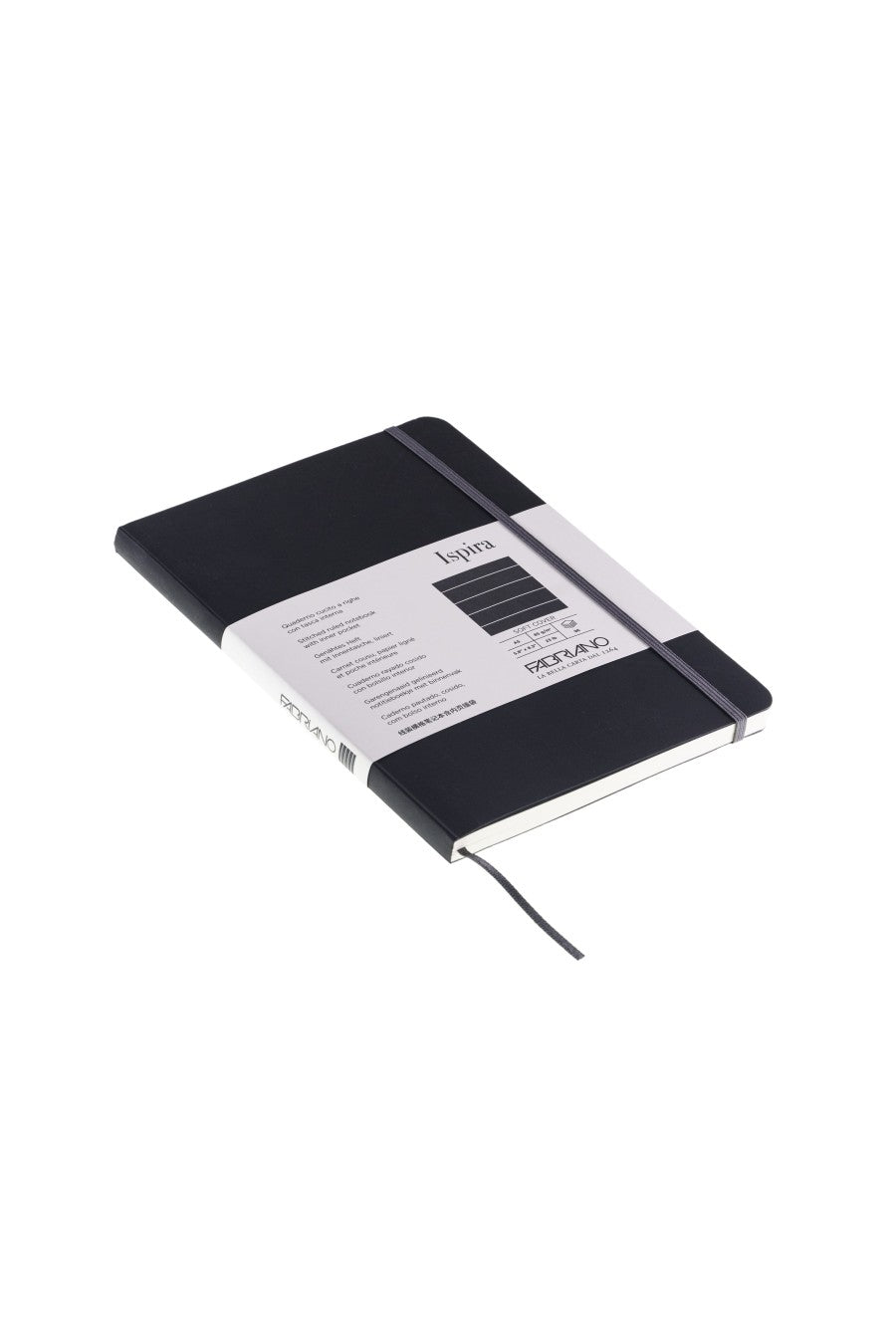 Fabriano Ispira Soft-Cover Notebook, 5.8" x 8.3", A5 