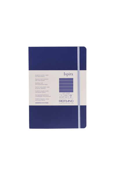 Fabriano Ispira Soft-Cover Notebook, 5.8" x 8.3", A5 