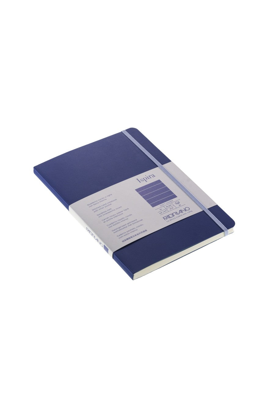 Fabriano Ispira Soft-Cover Notebook, 5.8" x 8.3", A5 
