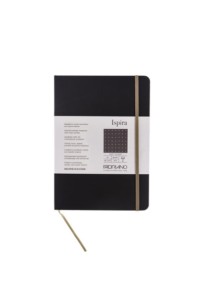 Fabriano Ispira Soft-Cover Notebook, 5.8" x 8.3", A5 Lined
