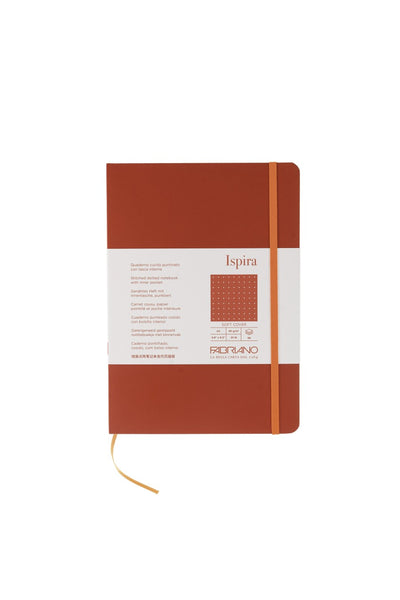 Fabriano Ispira Soft-Cover Notebook, 5.8" x 8.3", A5 