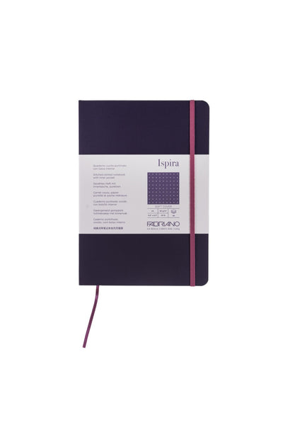 Fabriano Ispira Soft-Cover Notebook, 5.8" x 8.3", A5 