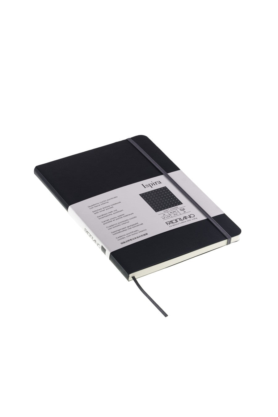 Fabriano Ispira Soft-Cover Notebook, 5.8" x 8.3", A5 