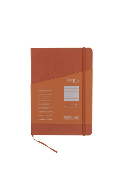 Fabriano Ecoqua Plus Stitch-Bound Notebook, 5.8" x 8.3", A5 