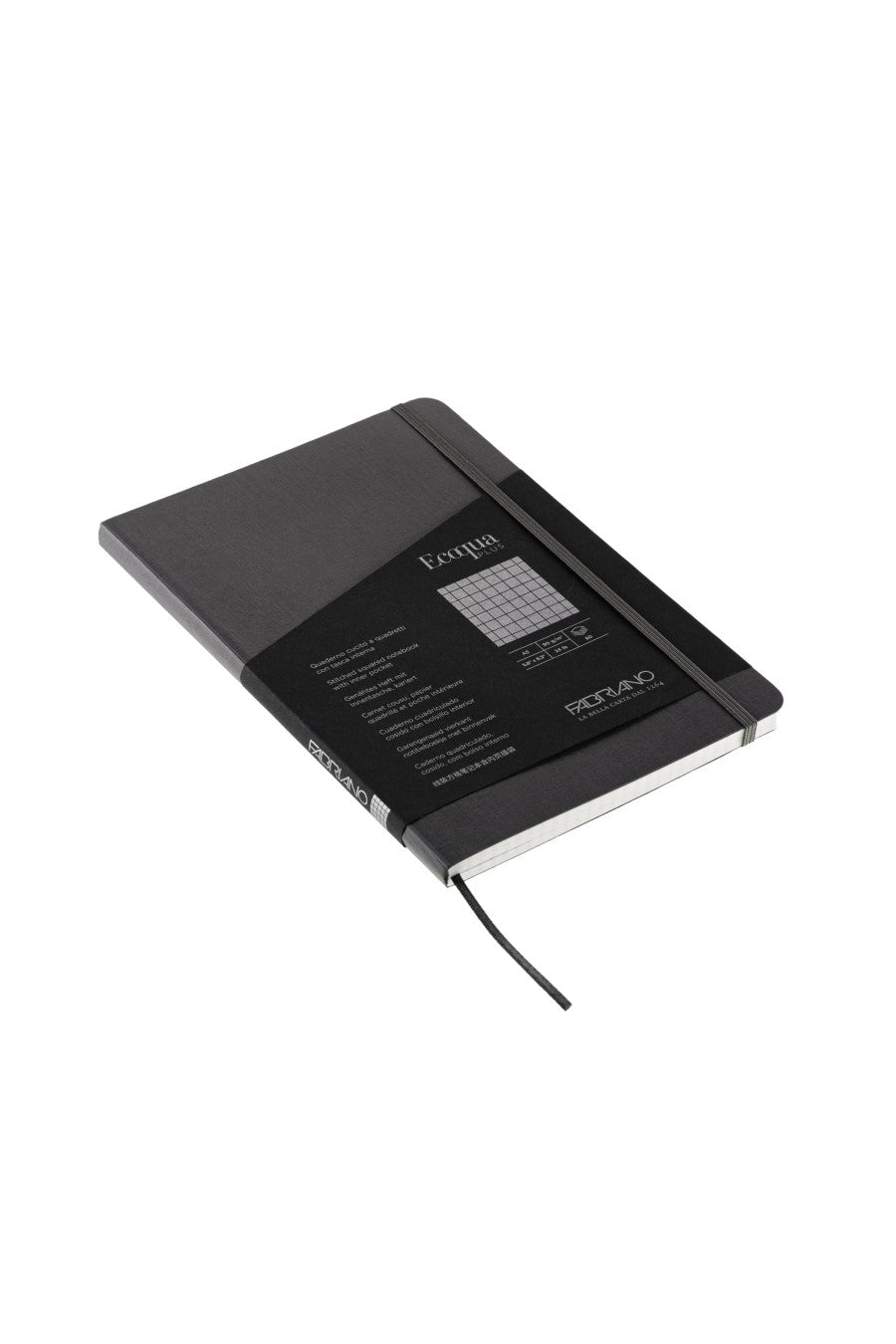 Fabriano Ecoqua Plus Stitch-Bound Notebook, 5.8" x 8.3", A5 