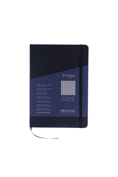 Fabriano Ecoqua Plus Stitch-Bound Notebook, 5.8" x 8.3", A5 