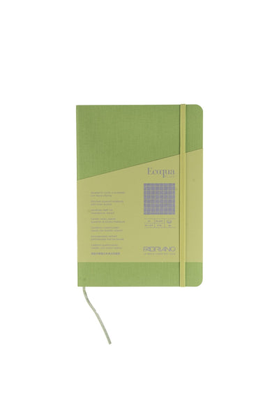 Fabriano Ecoqua Plus Stitch-Bound Notebook, 5.8" x 8.3", A5 Lined