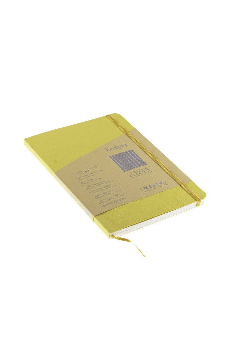 Fabriano Ecoqua Plus Stitch-Bound Notebook, 5.8" x 8.3", A5 