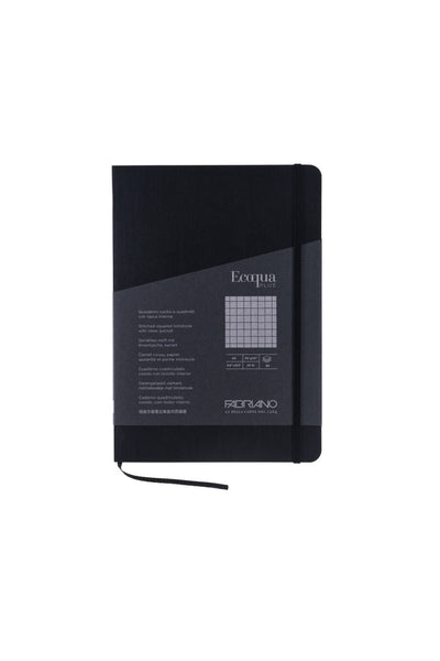 Fabriano Ecoqua Plus Stitch-Bound Notebook, 5.8" x 8.3", A5 