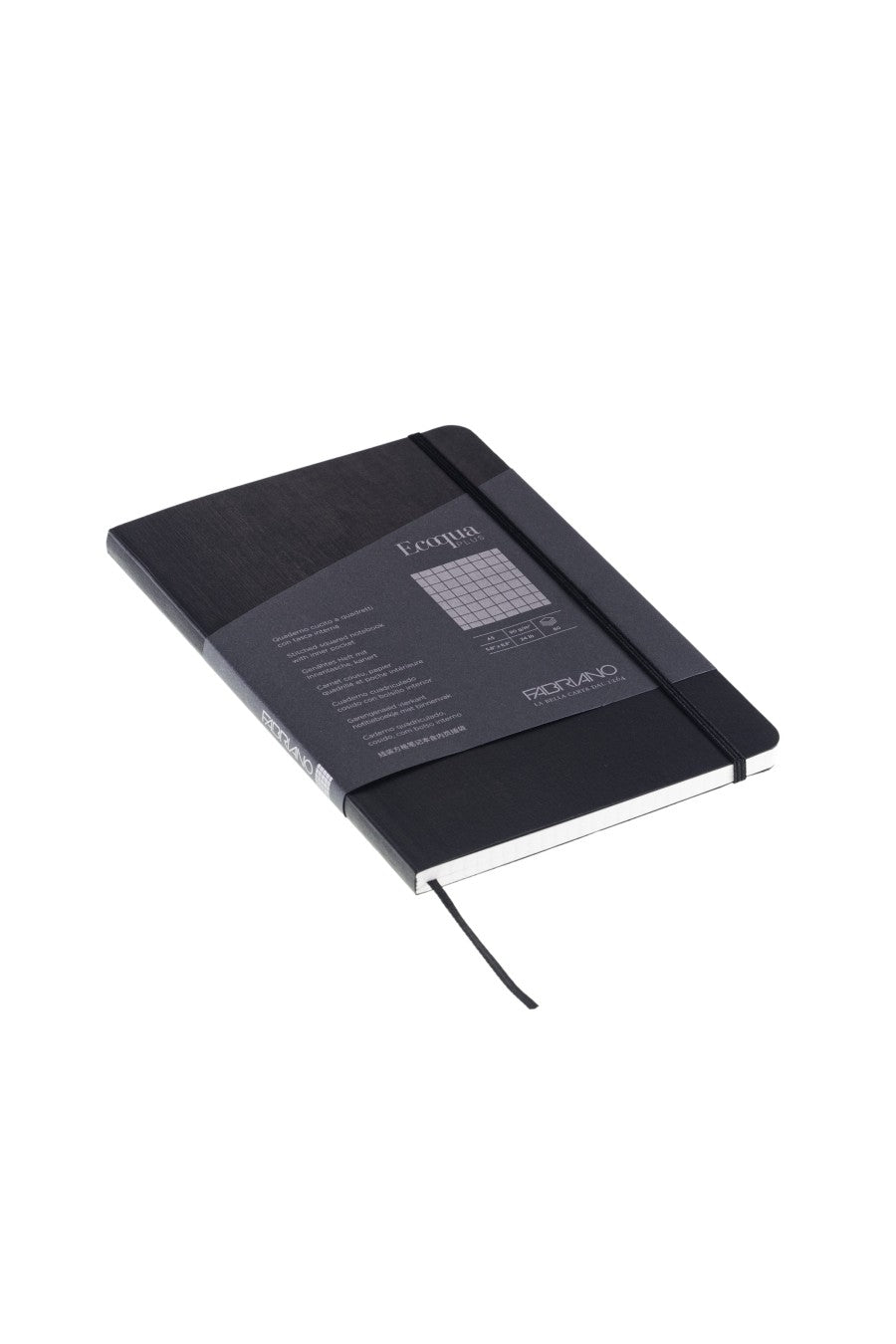 Fabriano Ecoqua Plus Stitch-Bound Notebook, 5.8" x 8.3", A5 