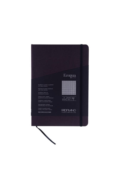 Fabriano Ecoqua Plus Stitch-Bound Notebook, 5.8" x 8.3", A5 