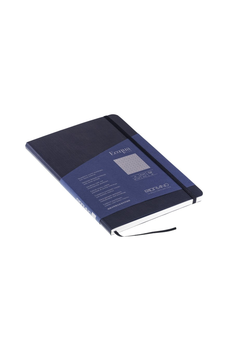 Fabriano Ecoqua Plus Stitch-Bound Notebook, 5.8" x 8.3", A5 