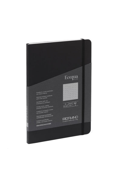Fabriano Ecoqua Plus Stitch-Bound Notebook, 5.8" x 8.3", A5 