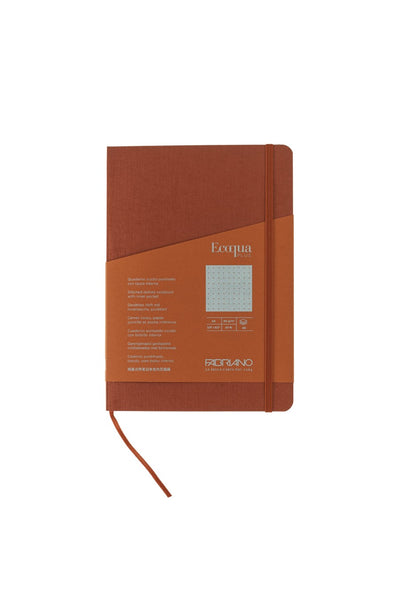 Fabriano Ecoqua Plus Stitch-Bound Notebook, 5.8" x 8.3", A5 