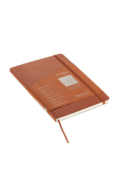 Fabriano Ecoqua Plus Stitch-Bound Notebook, 5.8" x 8.3", A5 