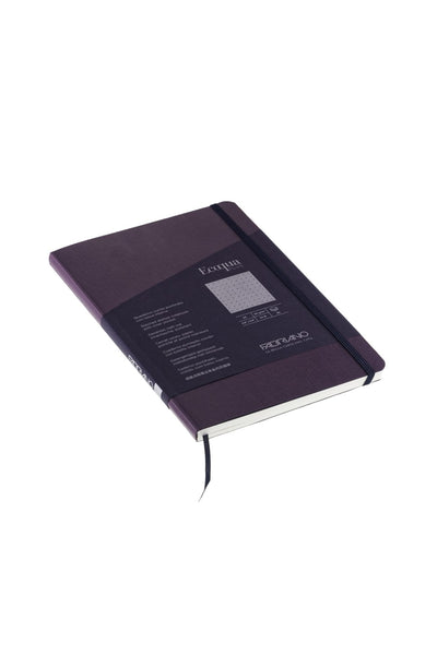 Fabriano Ecoqua Plus Stitch-Bound Notebook, 5.8" x 8.3", A5 Graph