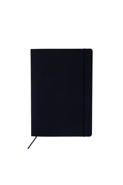 Fabriano Ecoqua Plus Stitch-Bound Notebook, 8.3" x 11.7", A4 Lined