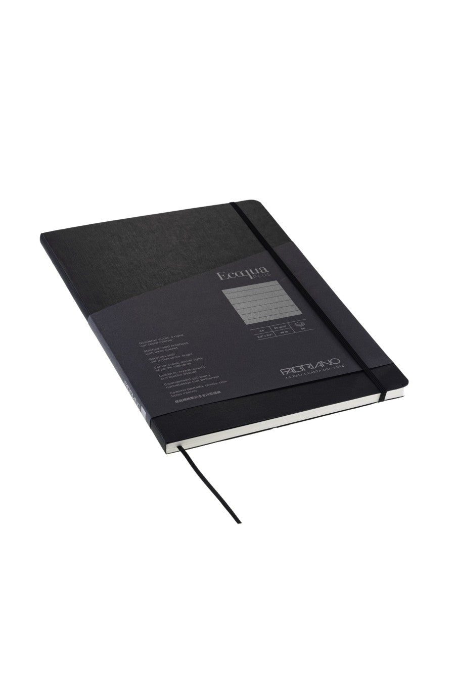 Fabriano Ecoqua Plus Stitch-Bound Notebook, 8.3" x 11.7", A4 
