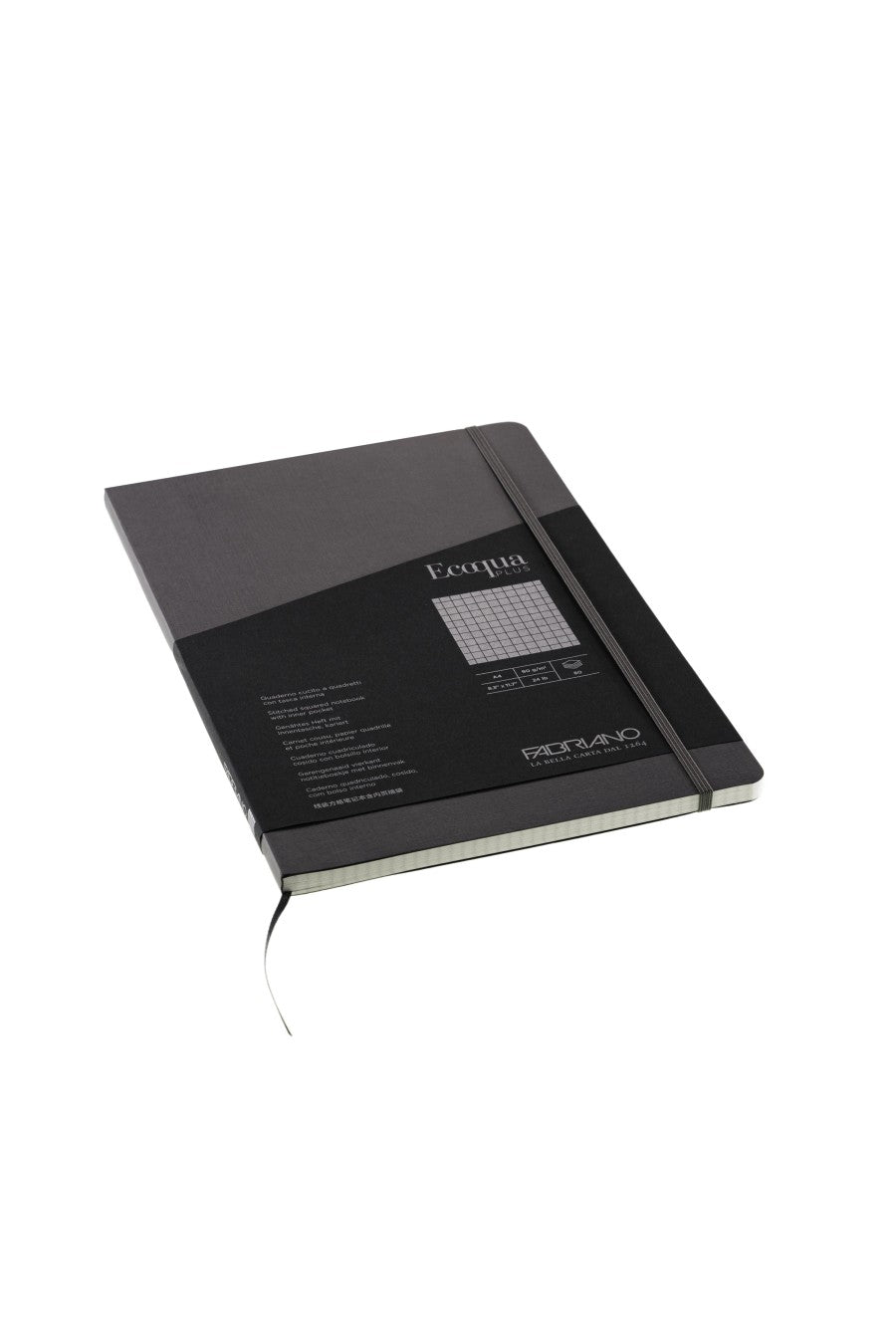 Fabriano Ecoqua Plus Stitch-Bound Notebook, 8.3" x 11.7", A4 