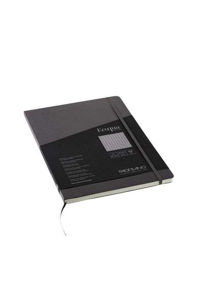Fabriano Ecoqua Plus Stitch-Bound Notebook, 8.3" x 11.7", A4 