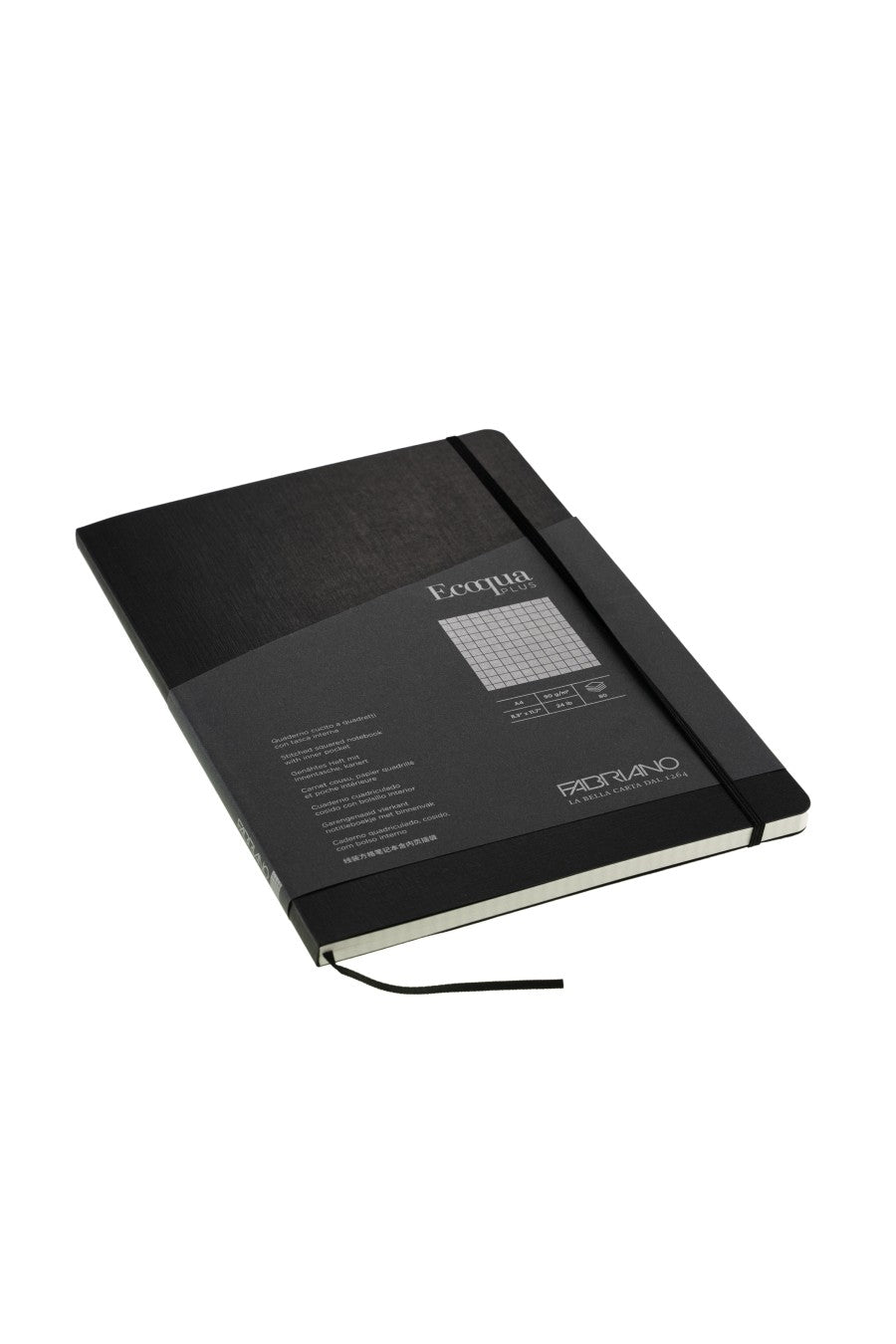 Fabriano Ecoqua Plus Stitch-Bound Notebook, 8.3" x 11.7", A4 
