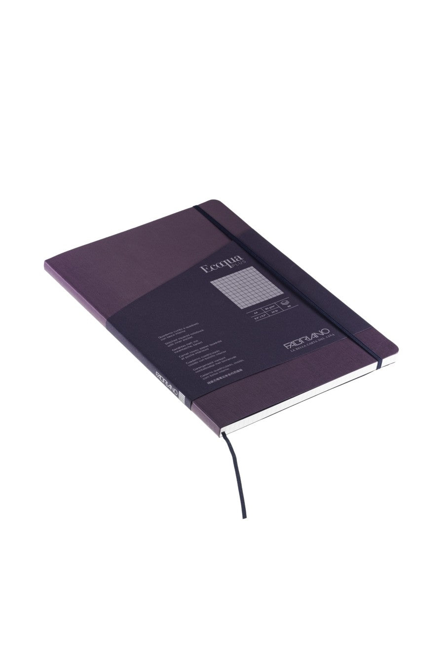 Fabriano Ecoqua Plus Stitch-Bound Notebook, 8.3" x 11.7", A4 