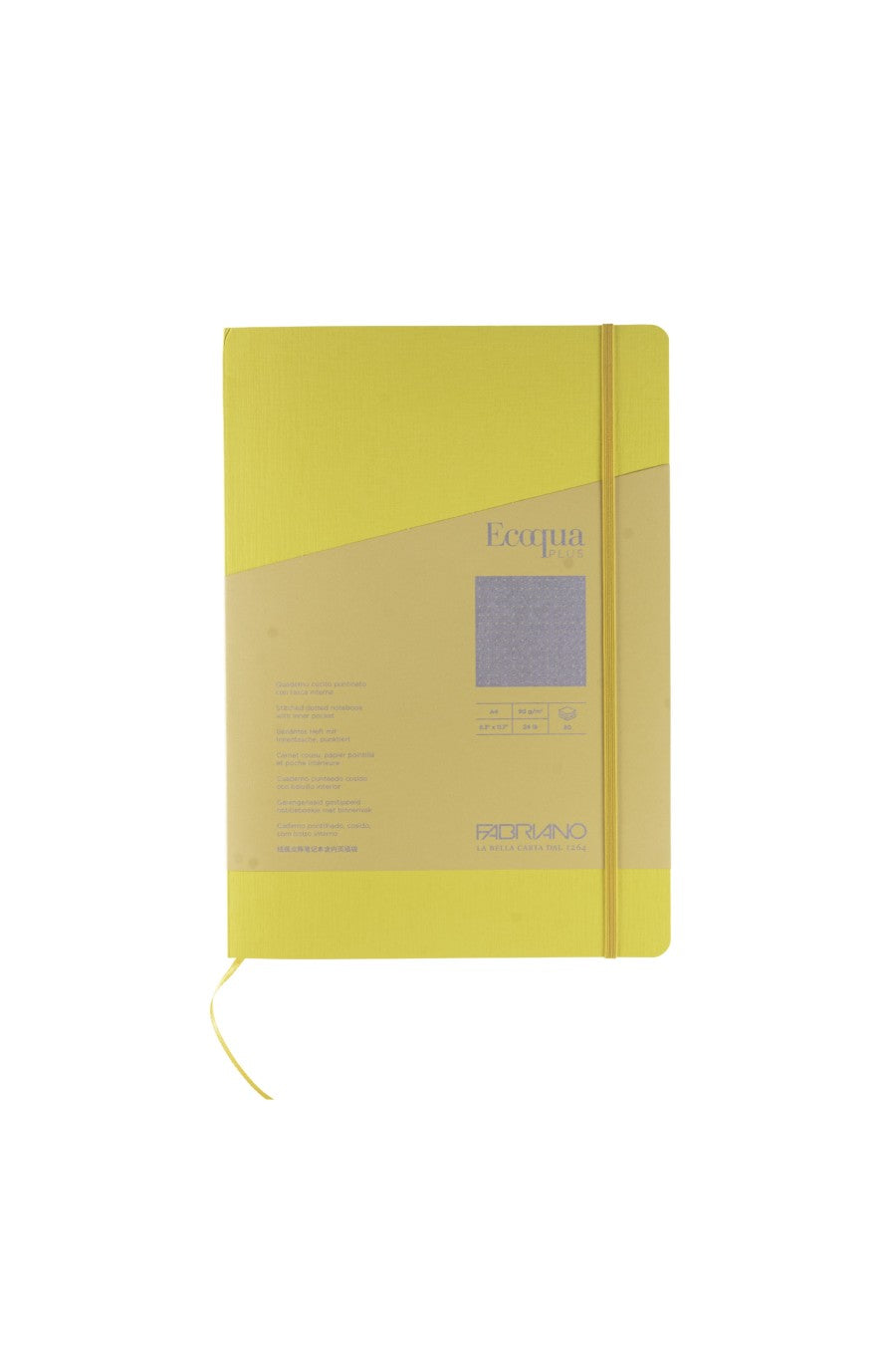 Fabriano Ecoqua Plus Stitch-Bound Notebook, 8.3" x 11.7", A4 